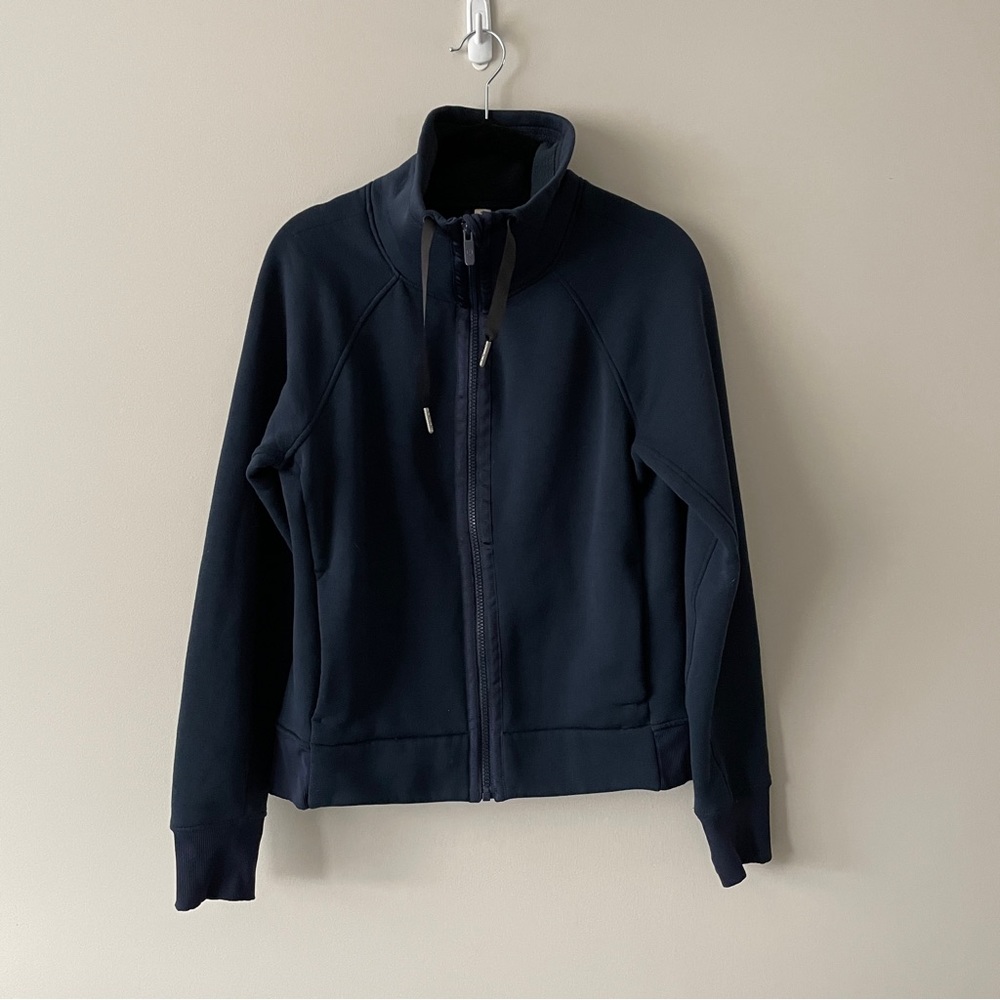 Lululemon Kick The Cold Jacket Inkwell Navy Womens 8 - Picture 2 of 8